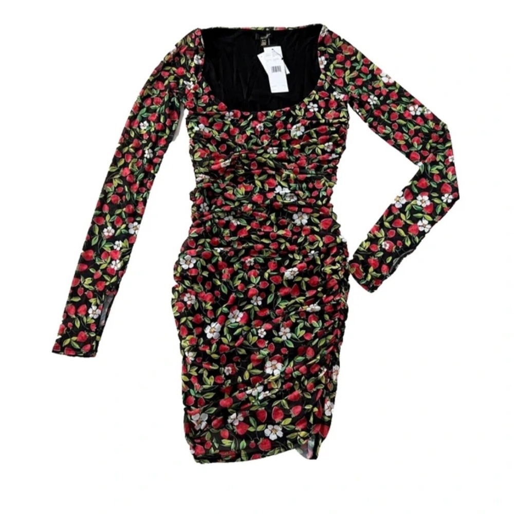 AFRM Vibrant Long Sleeve Dress